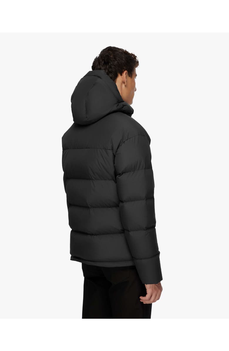 Quartz Co. DAWSON | Hooded Recycled Down Winter Jacket, Alternate, color, Black
