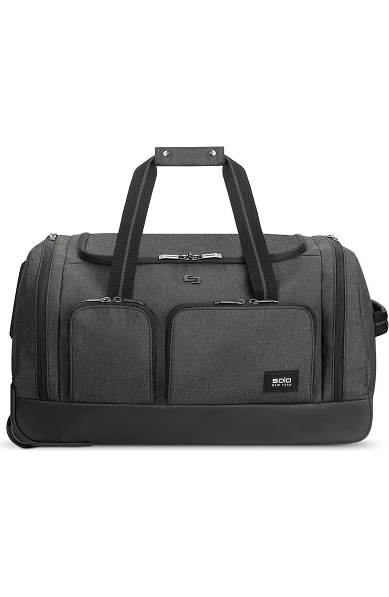 SOLO NEW YORK Leroy Rolling Duffel, Alternate, color,