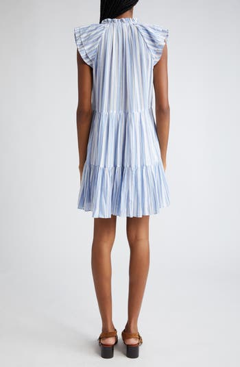 Zee Stripe Tiered Minidress