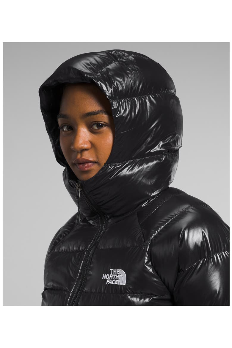 Hydrenalite Hooded Down Jacket, Alternate, color, TNF BLACK SHINE
