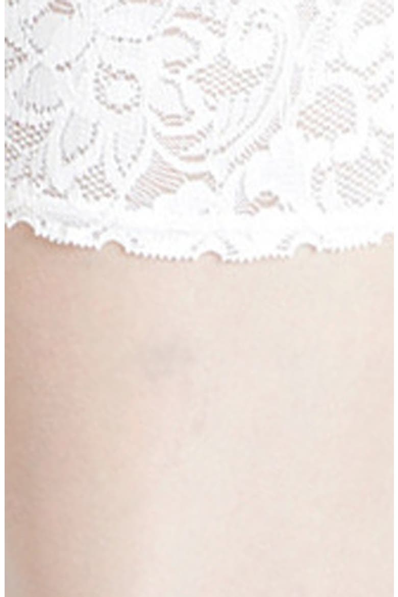 Seidenglatt 15 Stay-Up Stockings, Alternate, color, WHITE