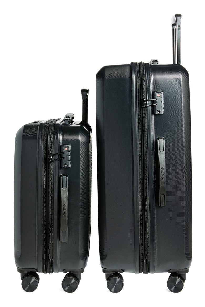 Lomita 4-Piece Hardside Luggage Travel Set, Alternate, color, BLACK