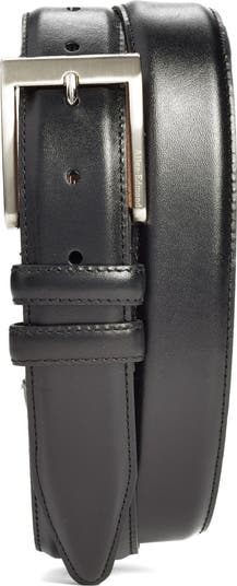 Allen Edmonds Wide Basic Belt Men's Belts Walnut : 44