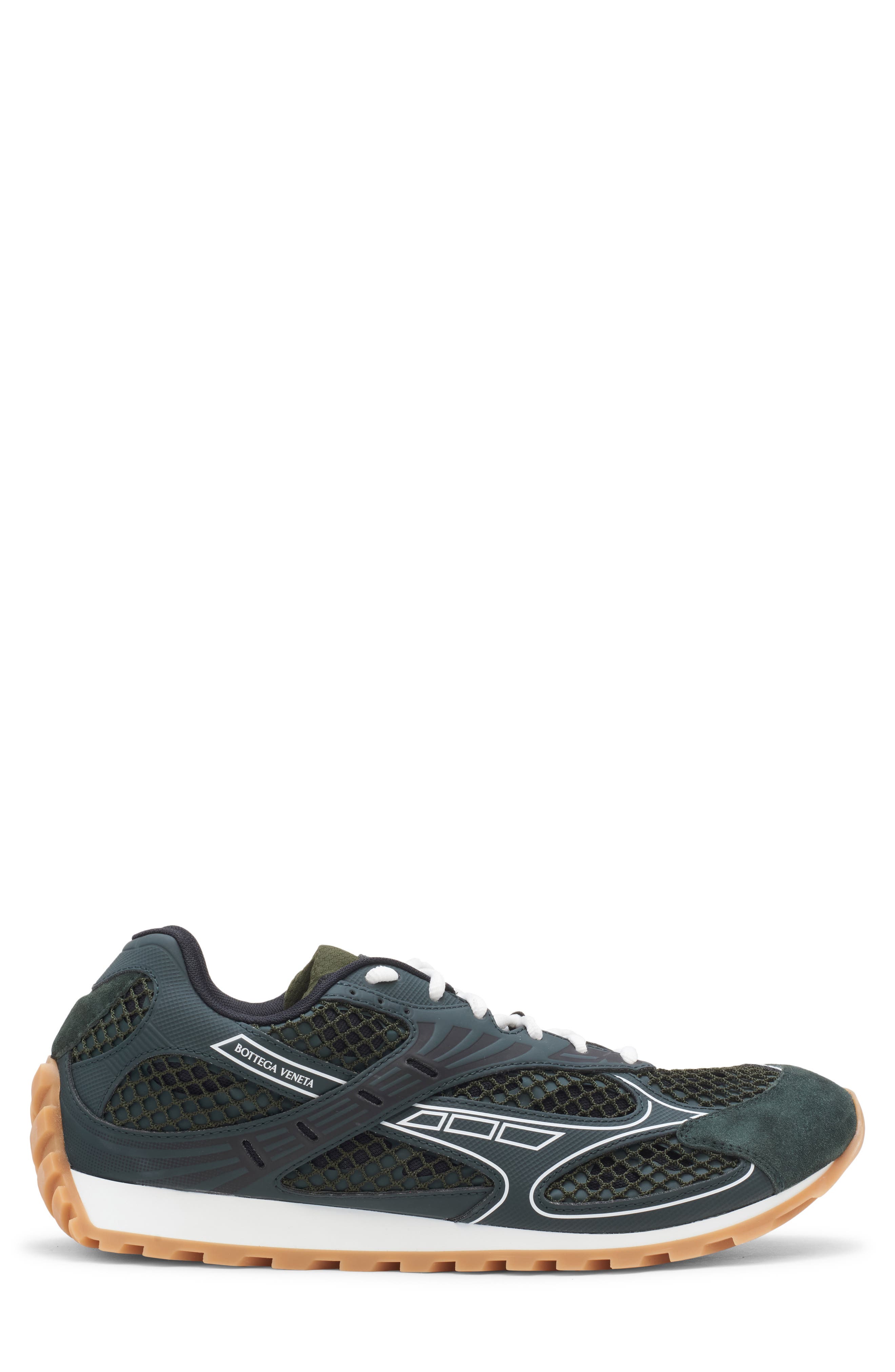 Bottega Veneta Orbit Low Top Sneaker, Alternate, color, 3264 Dark Green
