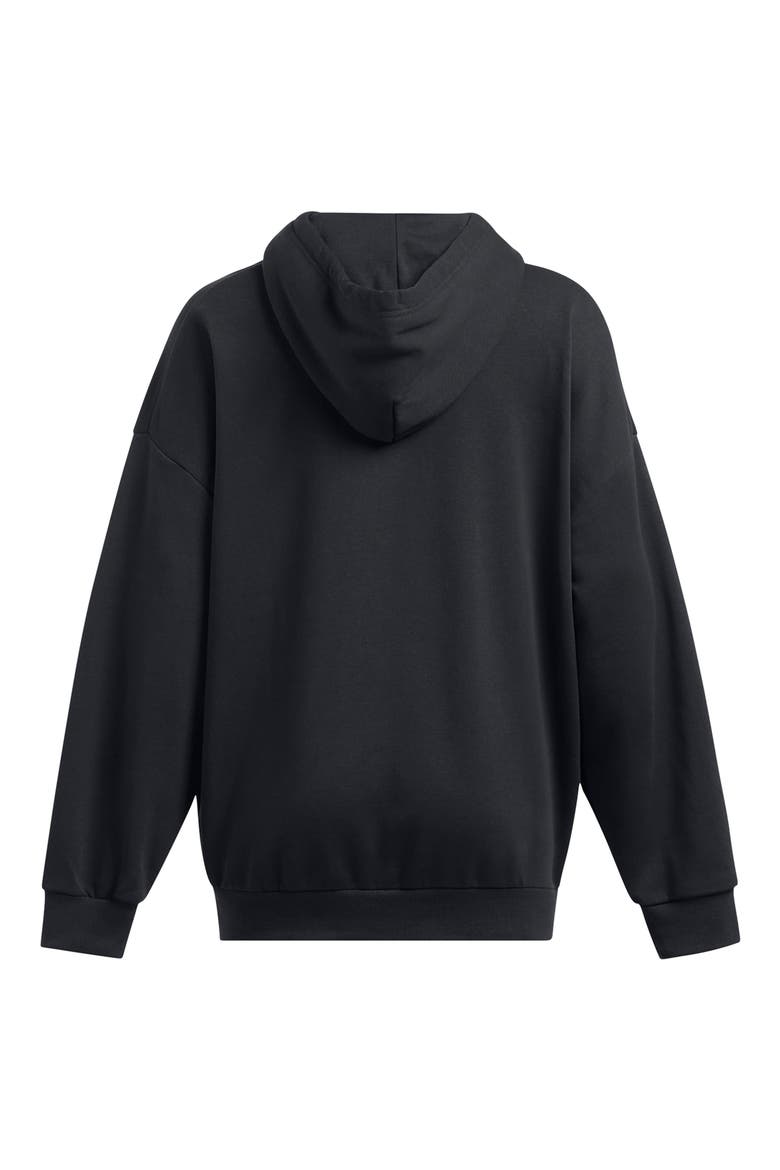Rival Fleece Oversized Hoodie, Alternate, color, BLACK