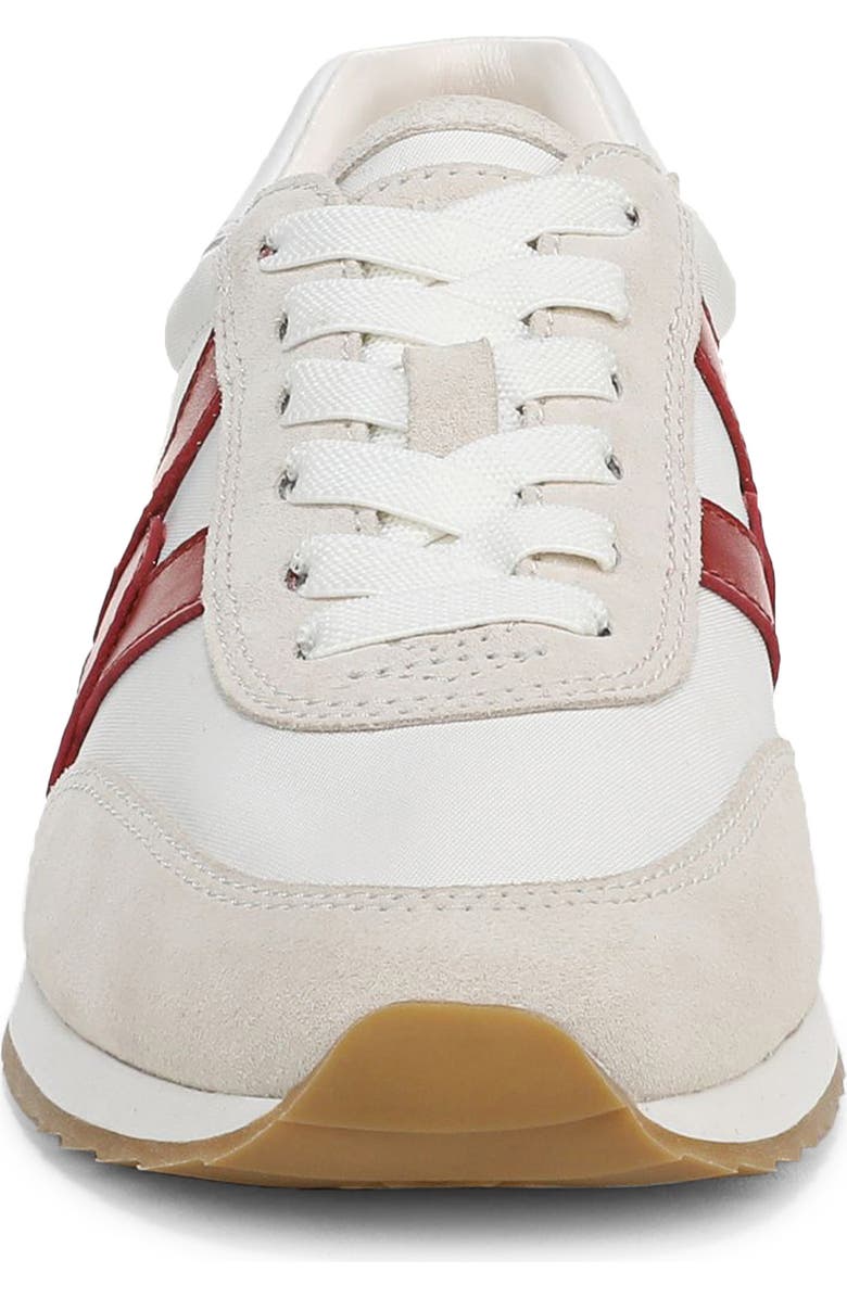 Veronica Beard Penrose Sneaker, Alternate, color, Lily/ Poppy Red