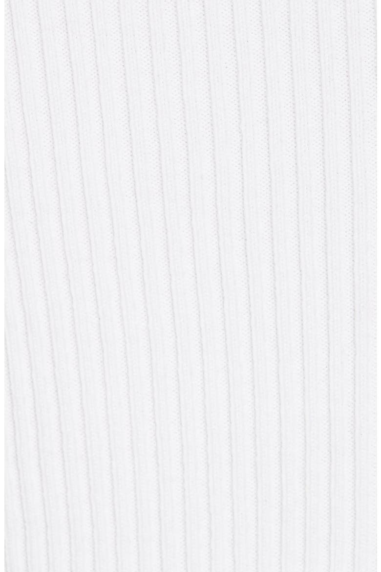 Side Tie Rib Knit Pullover, Alternate, color, WHITE SAND