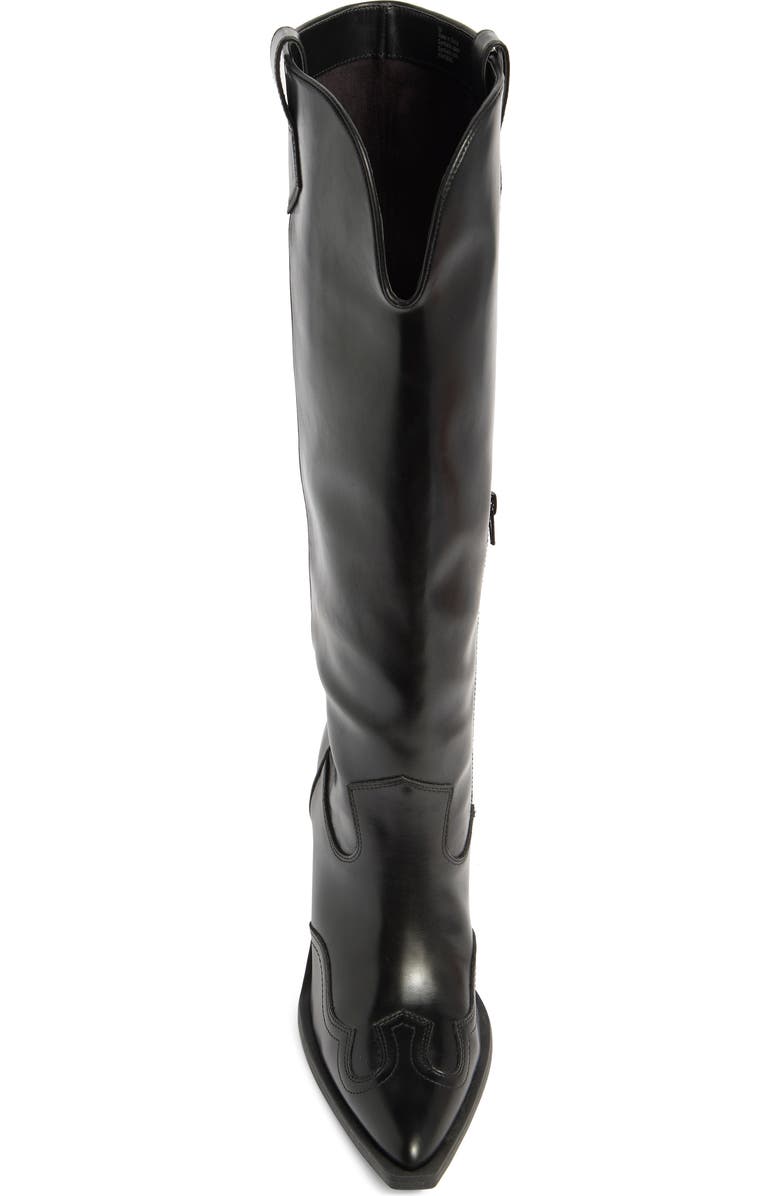 Abound Zahra Western Knee High Boot, Alternate, color, Black