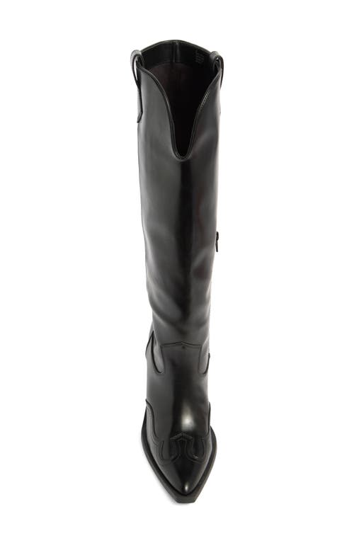 Abound Zahra Western Knee High Boot In Black