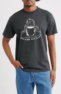 Obey Cup Coffee Graphic T-Shirt