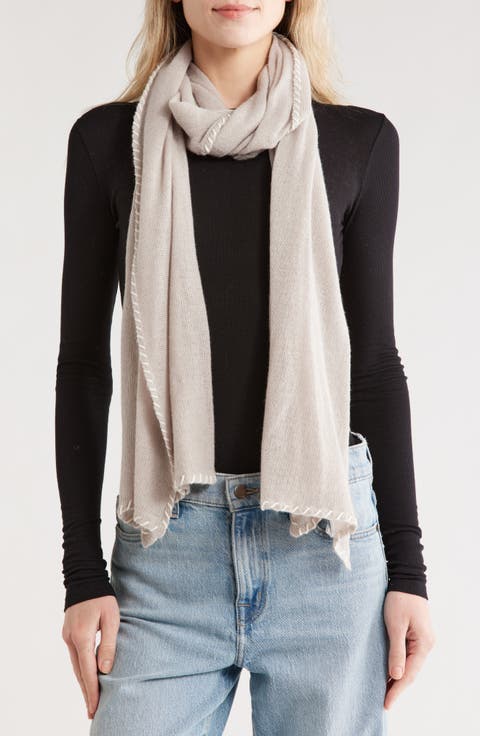 Whipstitch Trim Scarf