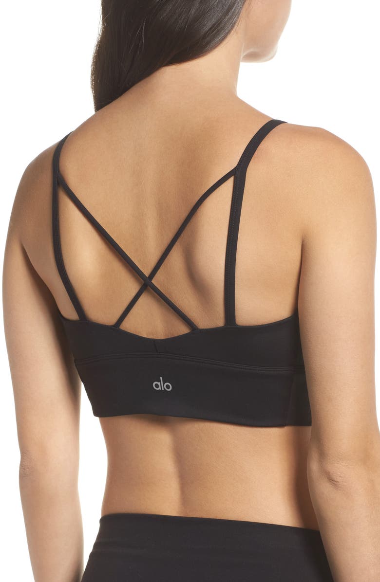 Alo Deluxe Sports Bra, Alternate, color,
