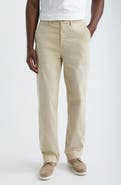 AG Archie Relaxed Straight Leg Stretch Sateen Pants