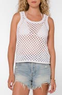 VELVET HEART Santina Open Knit Tank