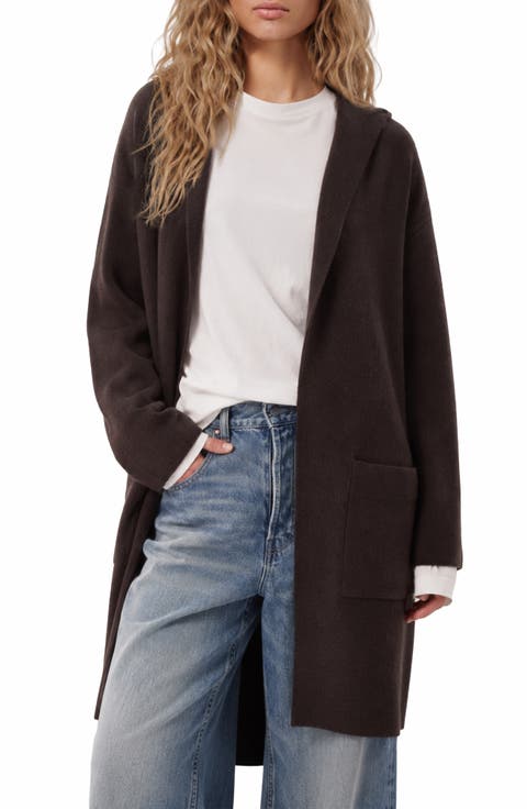 Andrea Hooded Long Cardigan