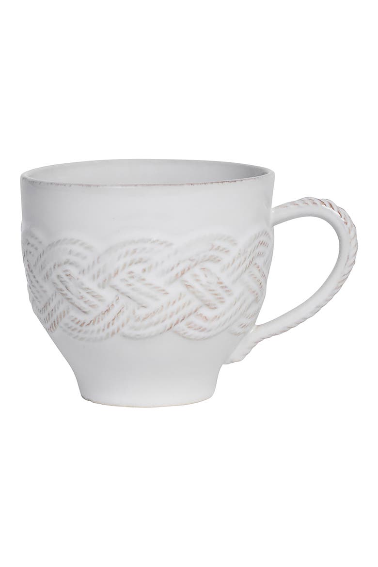 Le Panier Mystic Knot Mug, Main, color, WHITEWASH