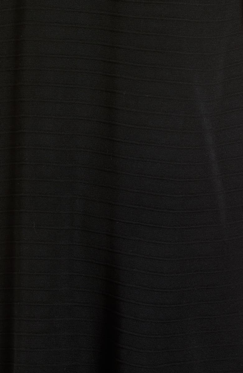 Ming Wang Ribbed Jacket, Alternate, color, Black