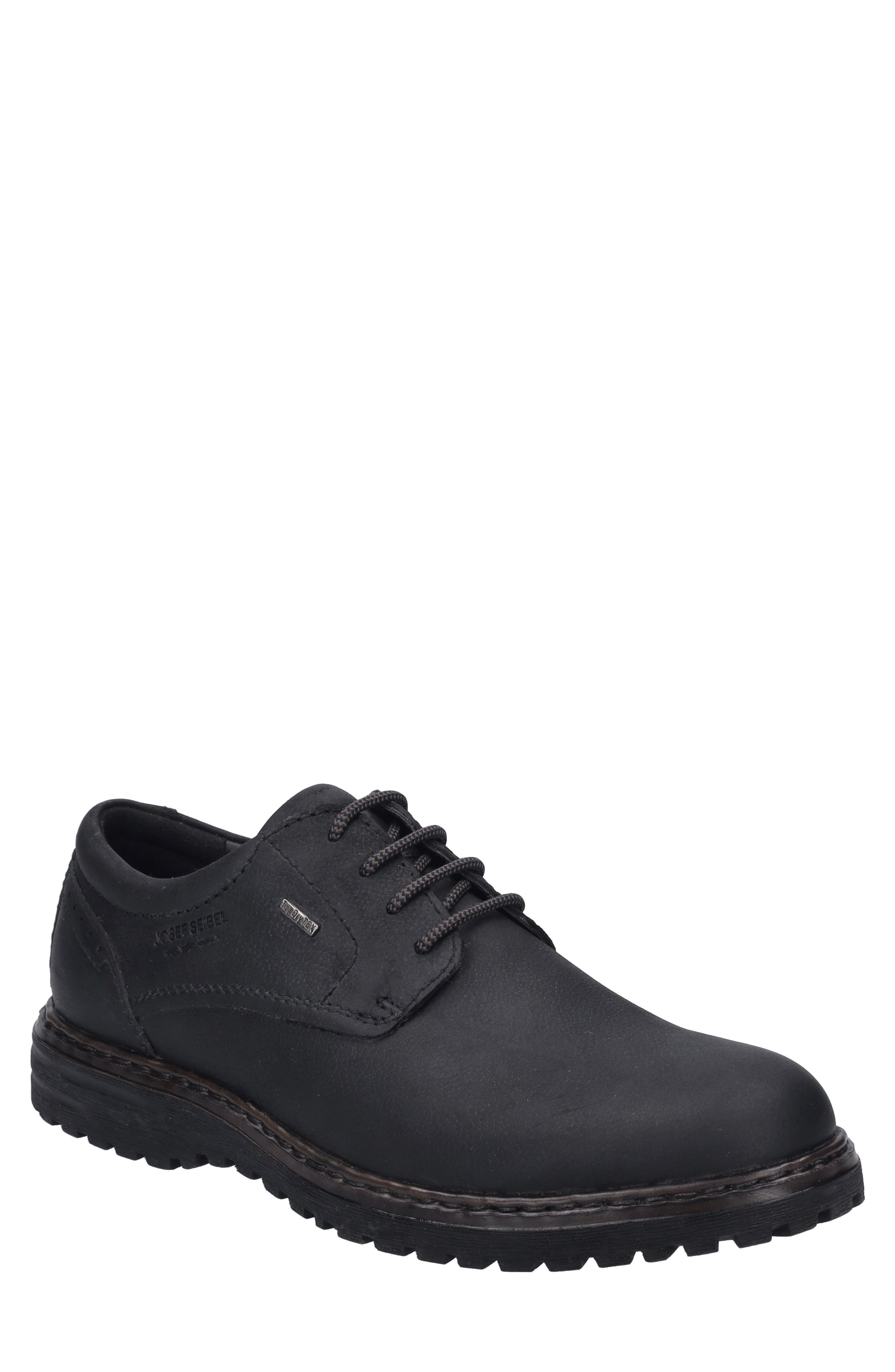 Josef Seibel Erroll Waterproof Derby, Main, color, Black