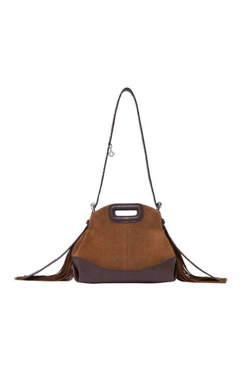 Leather and suede Miss M Mini bag