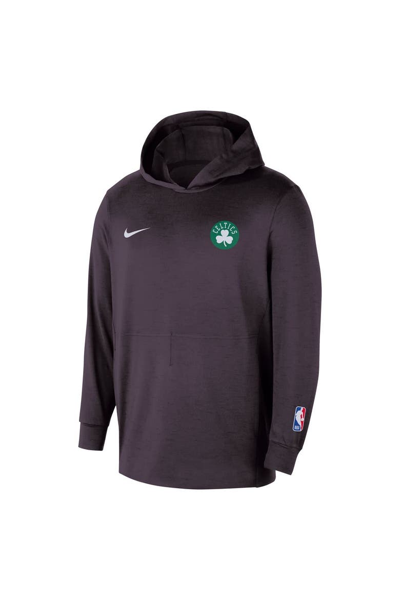 Men's Nike  Black Boston Celtics Authentic Practice Yoga Restore Pullover Hoodie, Alternate, color, Black