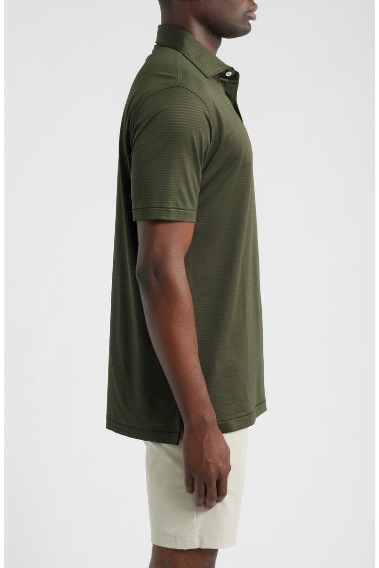 Crown Crafted Empire Performance Polo, Alternate, color, DARK OLIVE