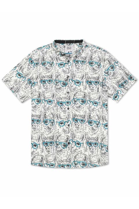 LLAMA M.D. - 7-SEAS BUTTON UP