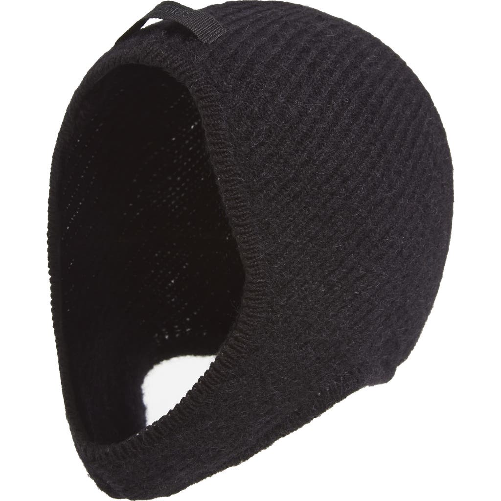 Jacquemus La Capuche Grosgrain Alpaca & Wool Blend Hood In Black