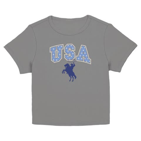 Junior's USA Star Rodeo Short Sleeve Baby T-Shirt