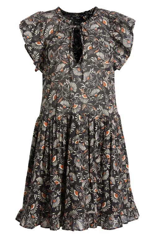 Rails Zinnia Floral Print Minidress In Cassia