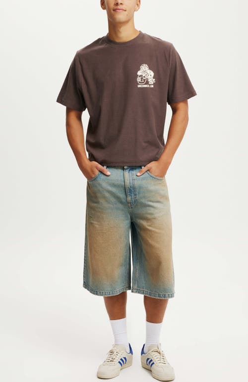 COTTON ON CROPPED FIT GRAPHIC T-SHIRT 