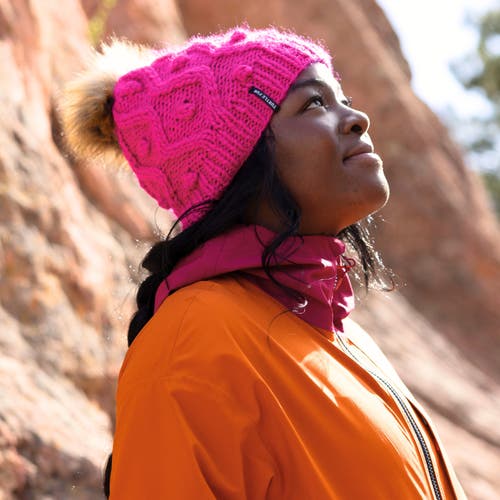 Turtle Fur Piper Slouch Beanie In Blue