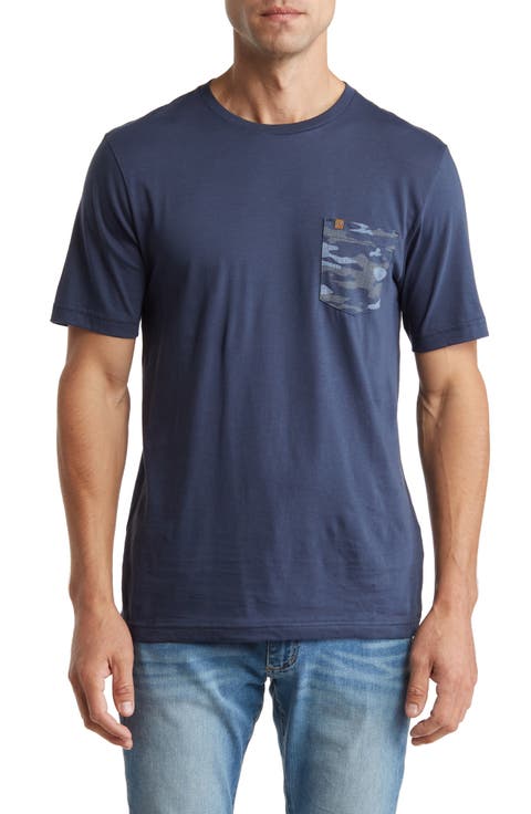 Thirteen Below Crewneck Pocket T-Shirt