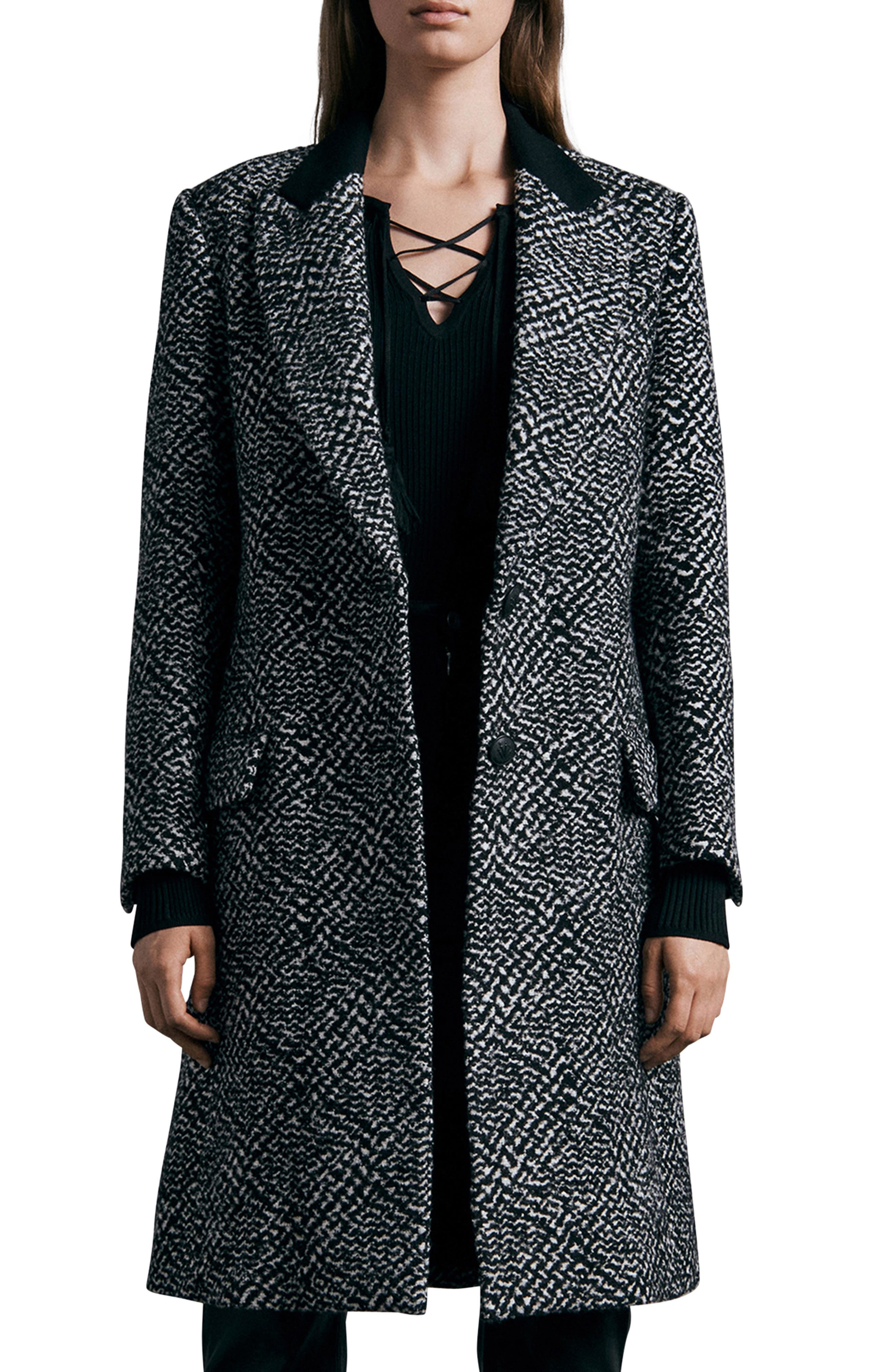 rag & bone Wooster Textured Coat