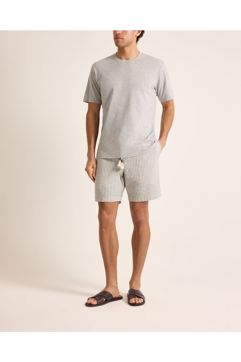 Ob Standard Easy Fit Interlock Cotton Jersey T-Shirt, Main, color, GREY MELANGE
