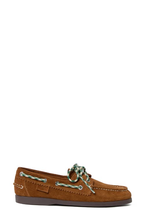 Loeffler Randall Franco Boat Shoe In Brown