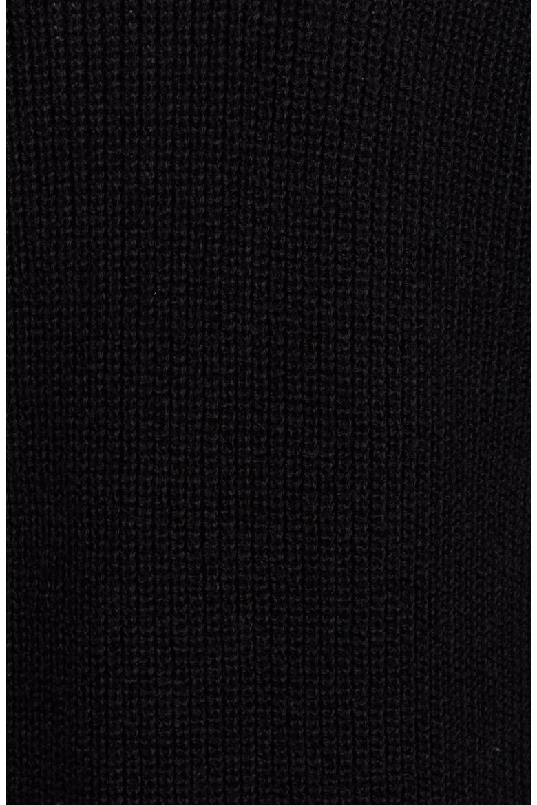 Long Blouson Sleeve Cardigan, Alternate, color, BLACK