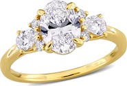 Julianna B. 1-3/4 CTW Lab-Grown Diamond Cluster Ring 14k