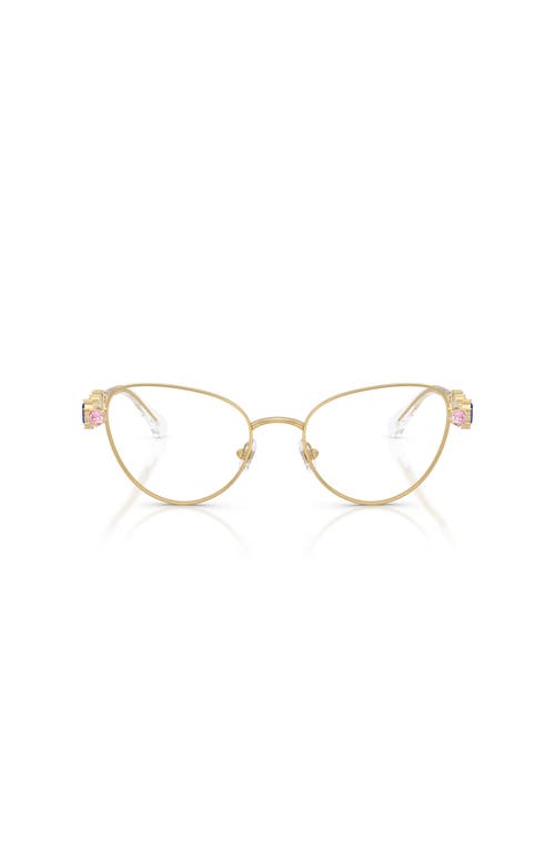Swarovski 54mm Irregular Optical Glasses In Gold