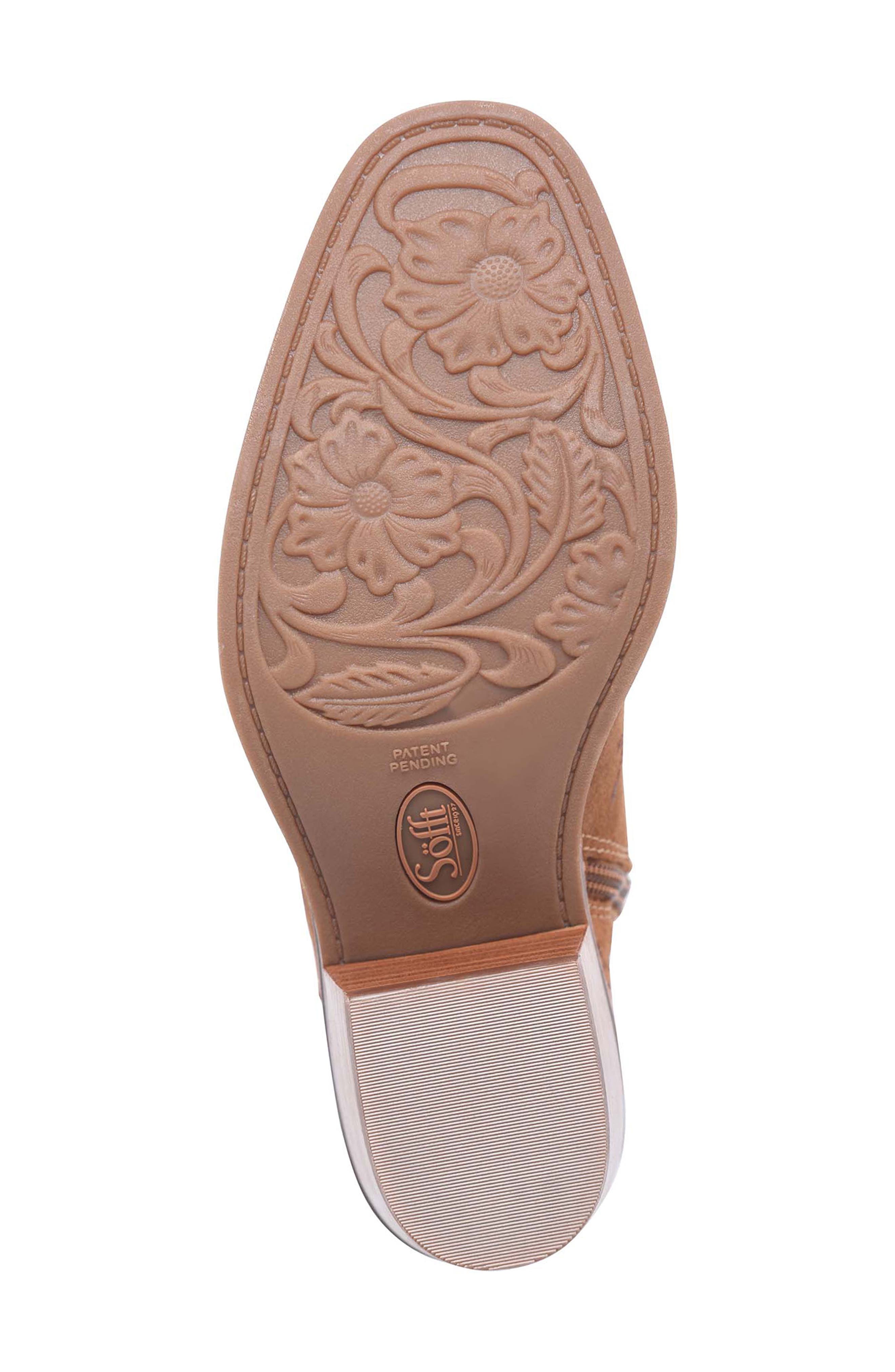 Söfft Sophie Western Boot, Alternate, color, Havana Brown