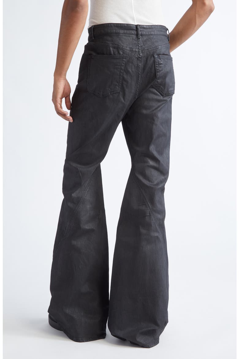 Bias Waxed Bootcut Jeans (Men) | Nordstrom