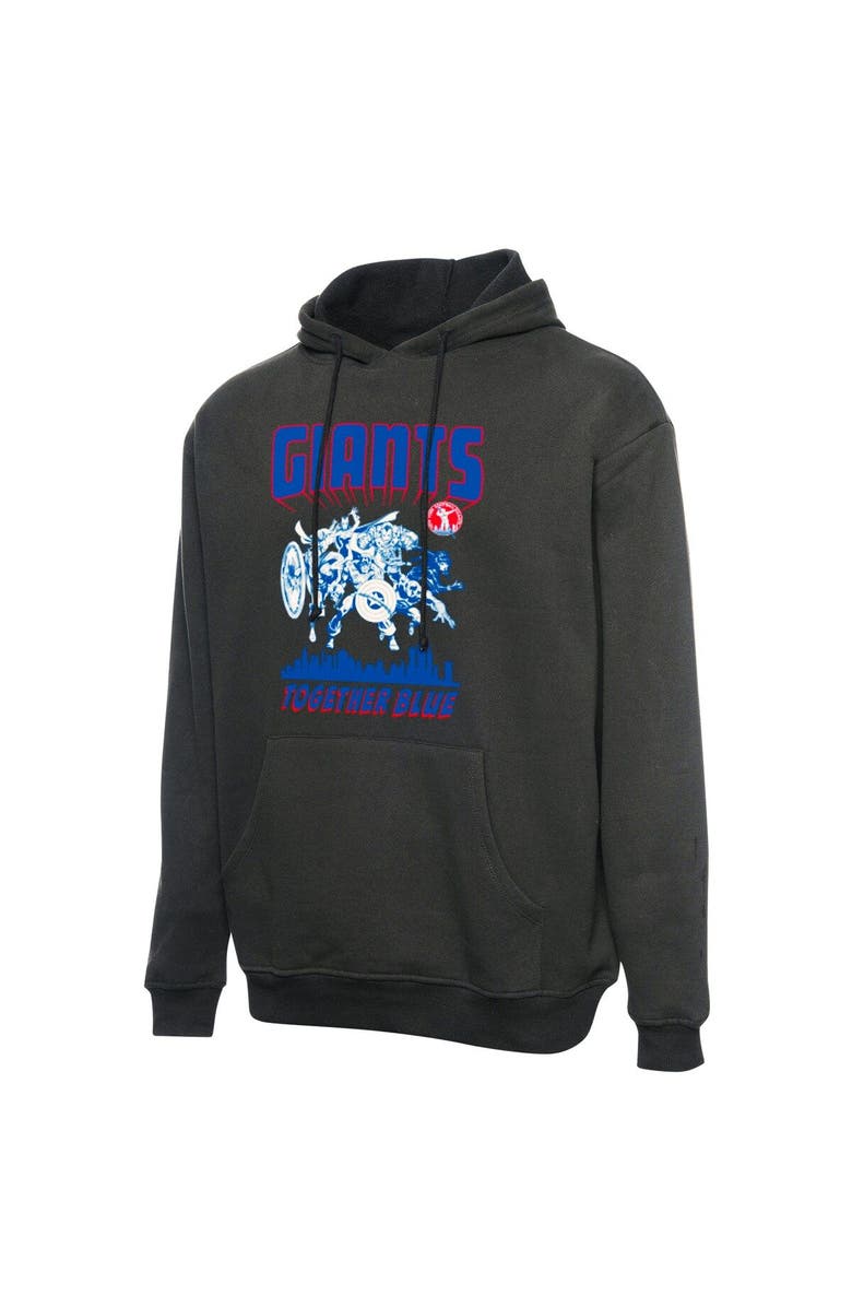 Junk Food Men's Junk Food Black New York Giants Marvel Avengers Squad Pullover Hoodie, Alternate, color, 