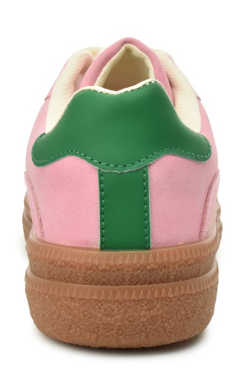 NICOLE MILLER NICOLE MILLER LOW TOP CREPE SOLE SNEAKER