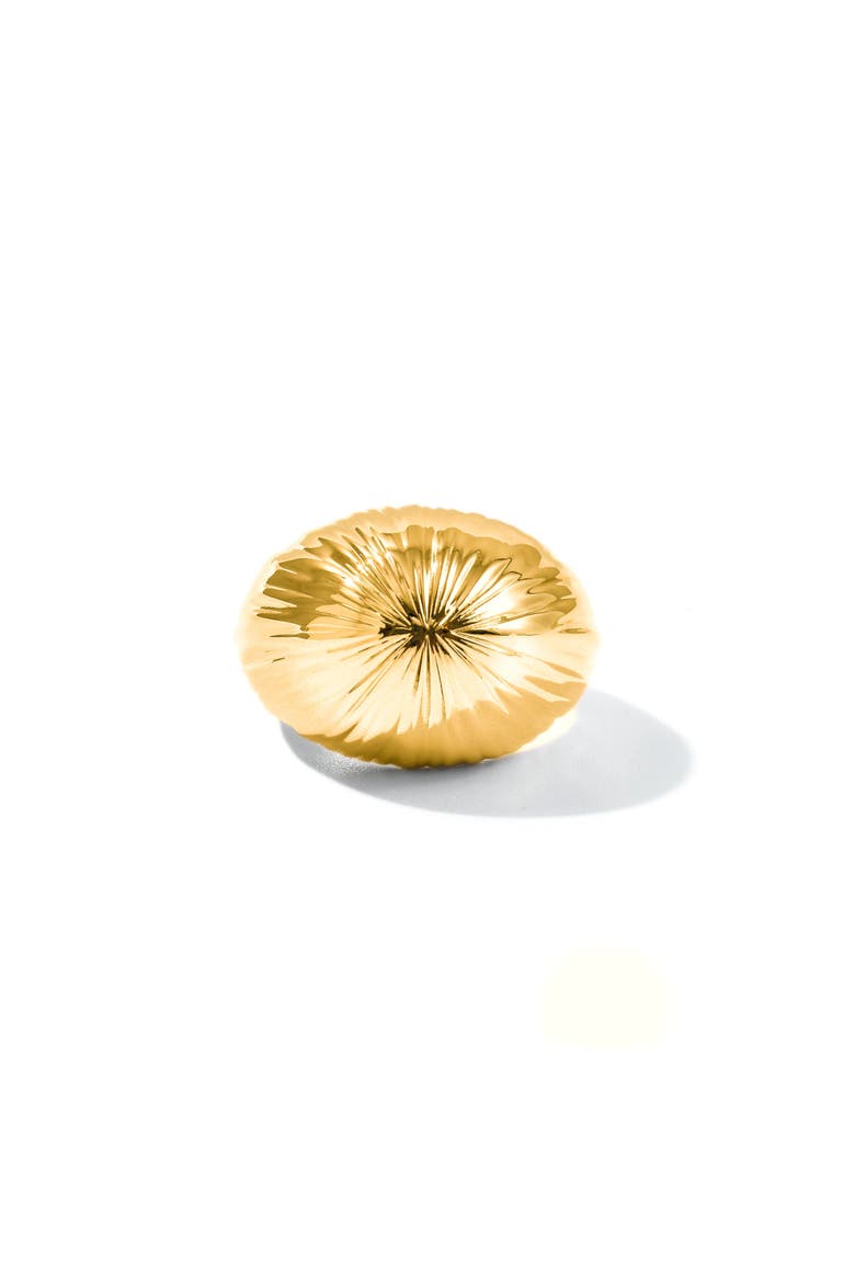 Cascade Dome Ring, Alternate, color, Gold