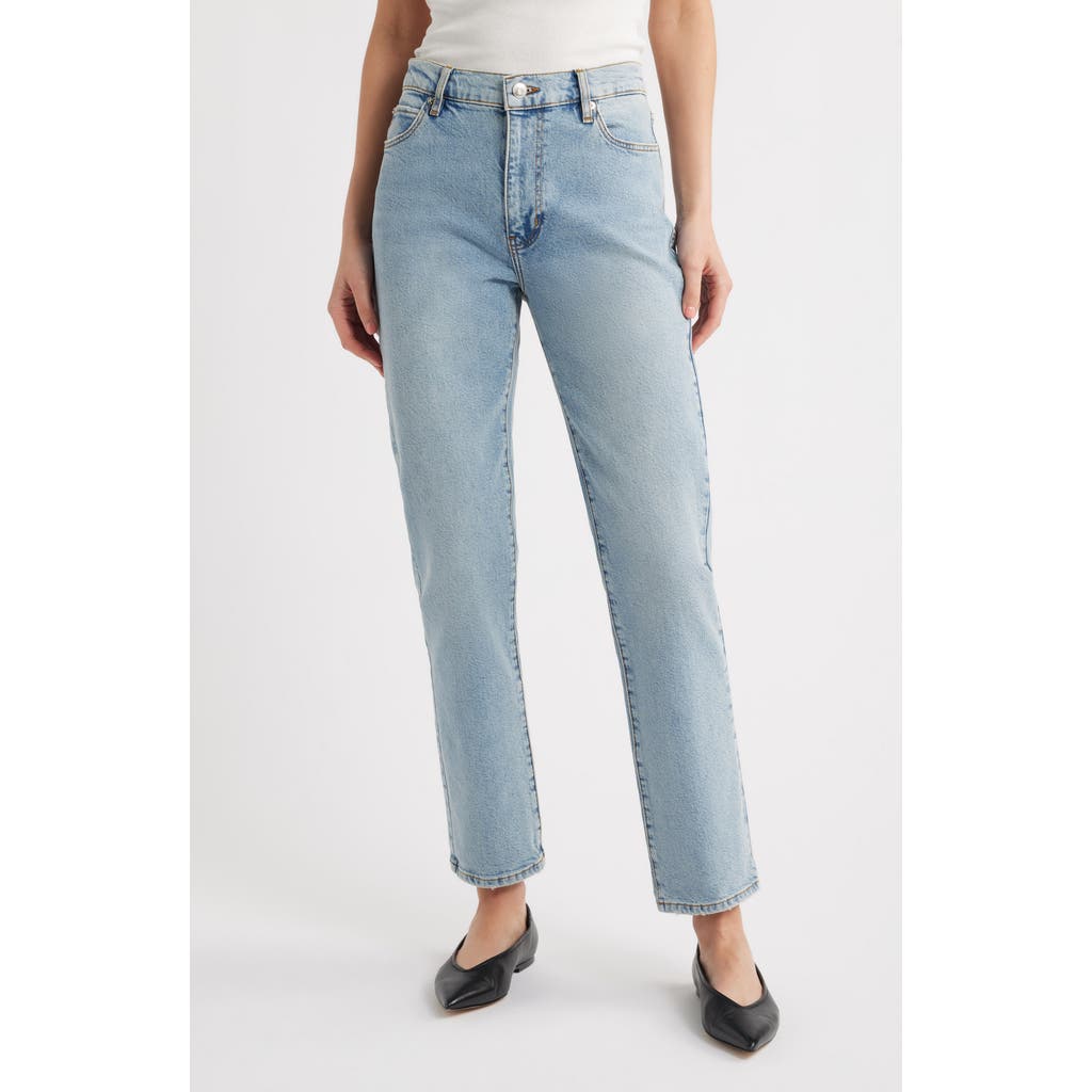 Shop Frame The Borrowed Mid Rise Boyfriend Jeans In Dolly