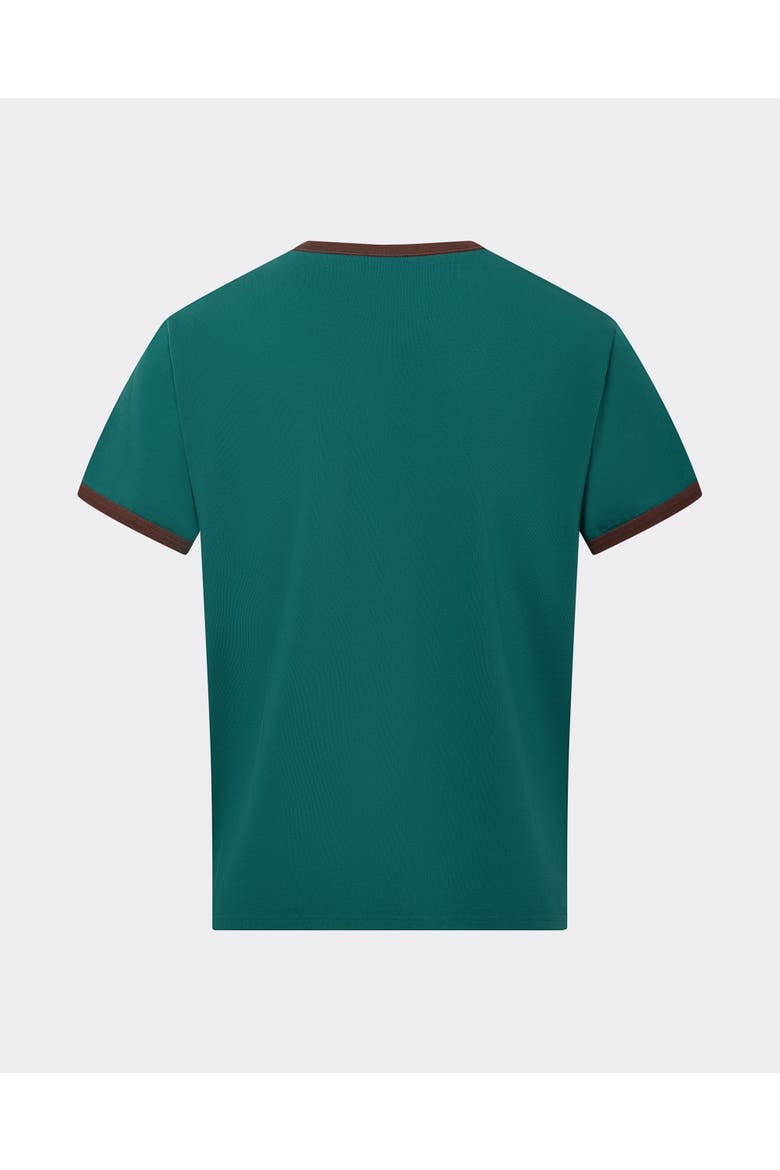 Boy Sports Ringer Tee, Alternate, color, Lorien Green