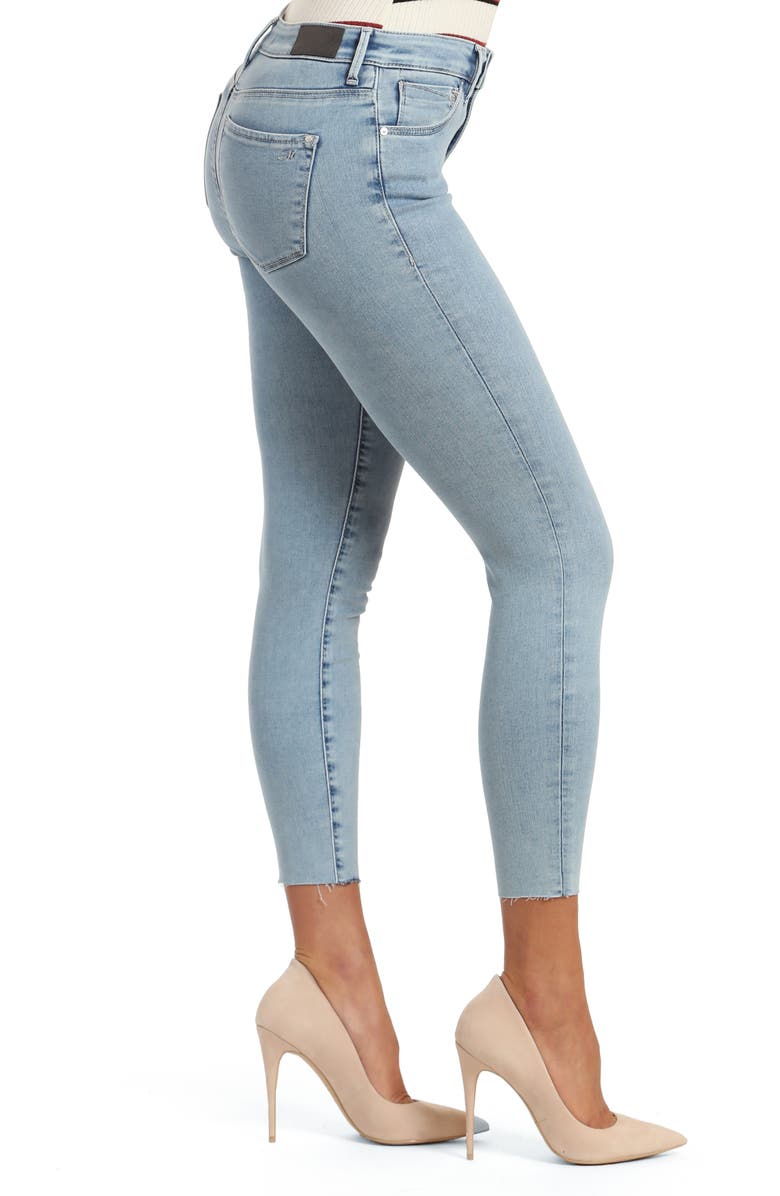 Mavi Jeans Tess High Waist Ankle Skinny Jeans, Alternate, color, 