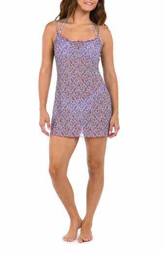 Citrus Flora Mesh Merrow Cover-Up Dress