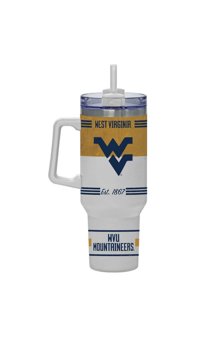 INDIGO FALLS West Virginia Mountaineers 40oz. Rocky Vintage Tumbler, Alternate, color,