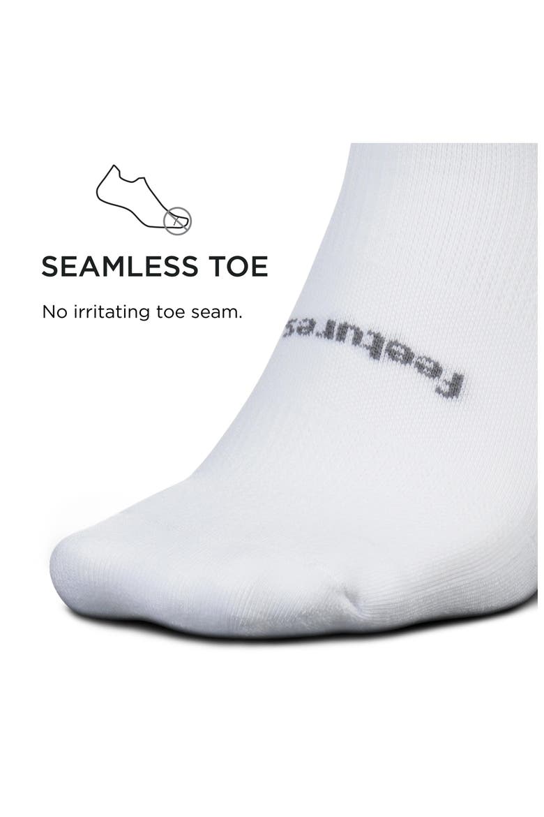 High Performance Max Cushion Quarter Sock  MoistureWicking Athletic Socks, Alternate, color, White