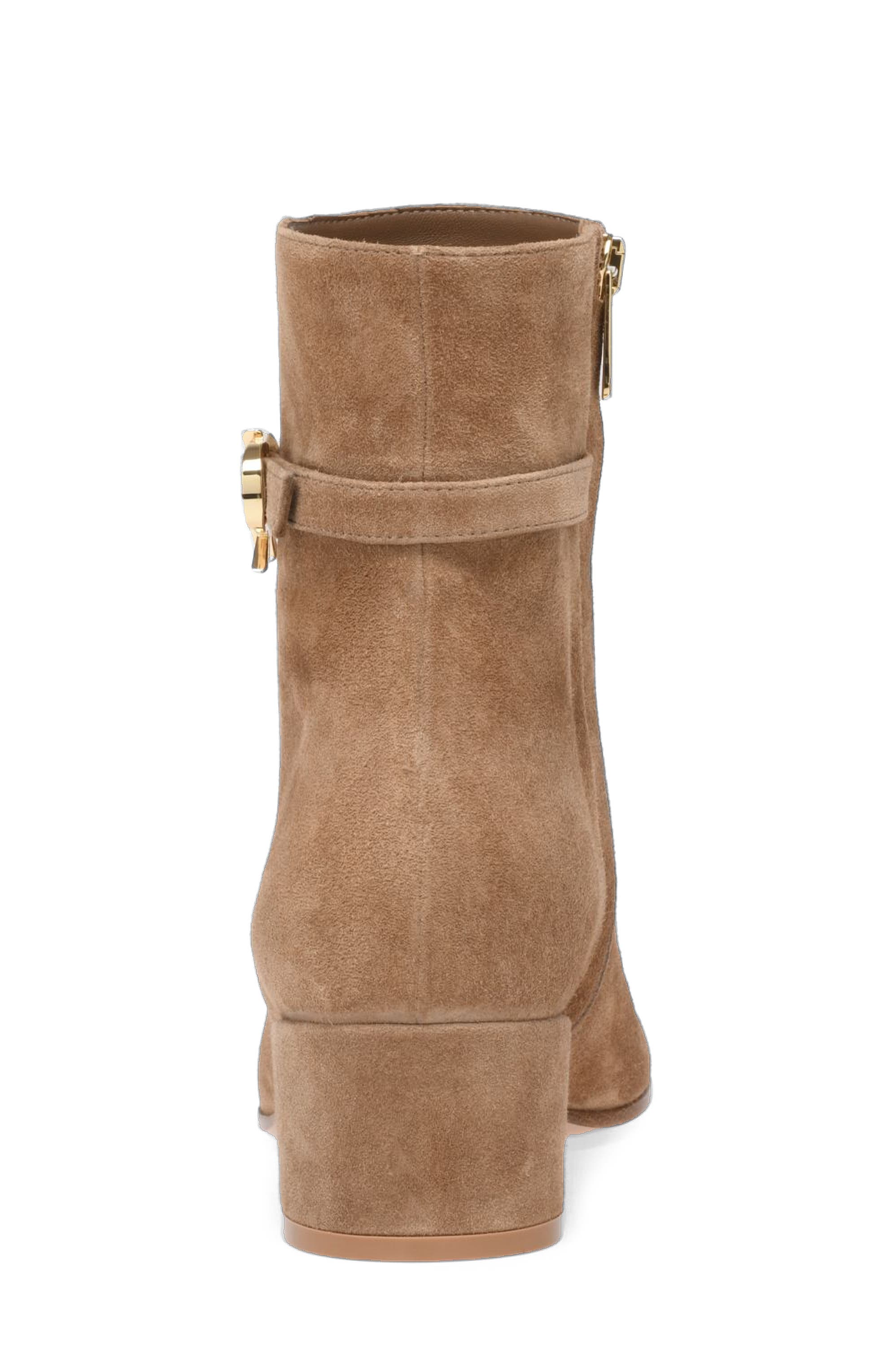 Gianvito Rossi Ribbon Bootie, Alternate, color, 